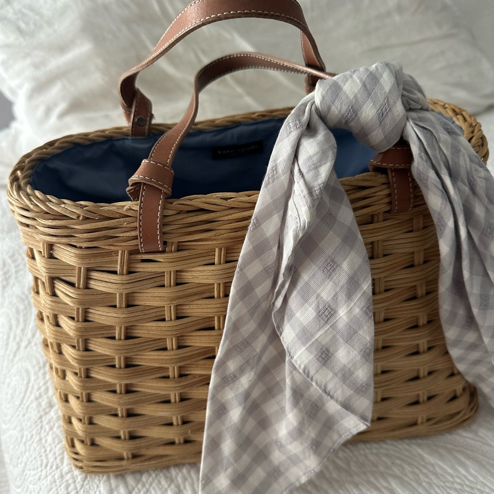 Kate Spade Blue Fabric Interior